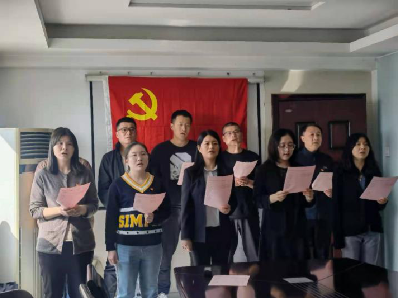 鄭州建投工程咨詢公司黨支部開展“唱紅歌、頌經(jīng)典”黨史學習教育活動